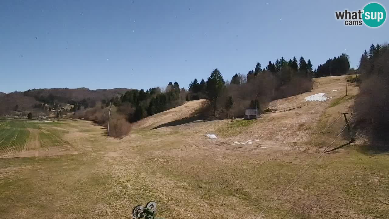 Webcam Smučišče Senožeta – Stazione sciistica a Srednja Vas vicino Bohinj