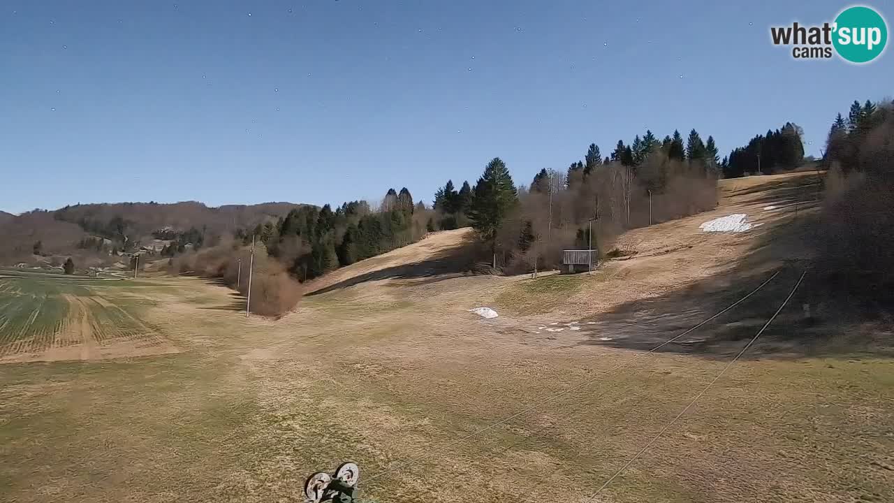 Webcam Smučišče Senožeta – Ski Resort Live View near Bohinj