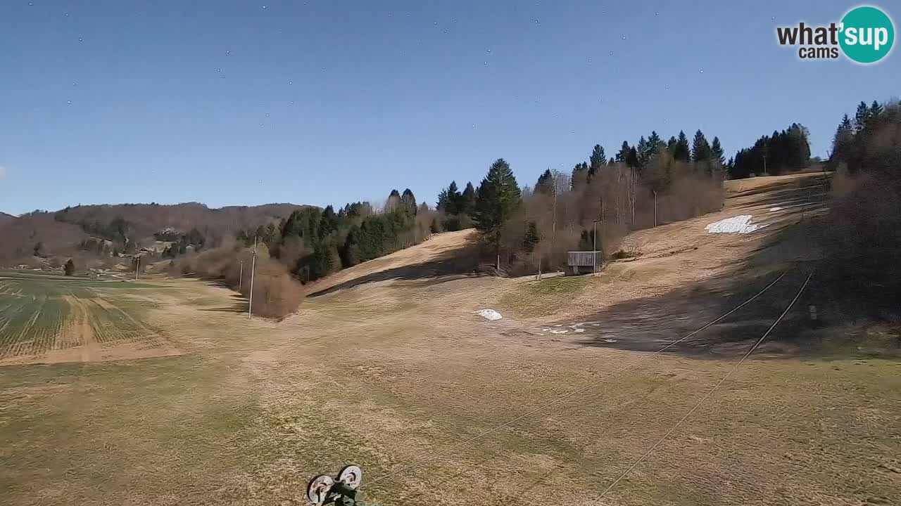 Webcam Smučišče Senožeta – Stazione sciistica a Srednja Vas vicino Bohinj