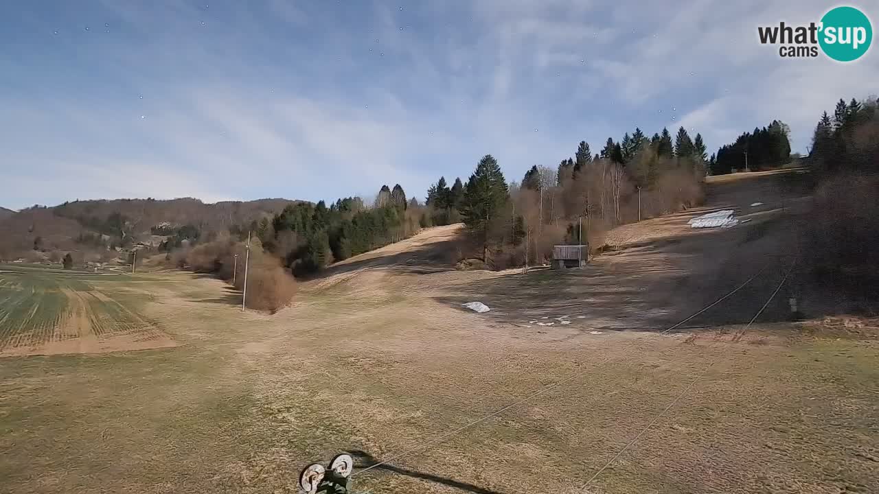 Webcam Smučišče Senožeta – Stazione sciistica a Srednja Vas vicino Bohinj