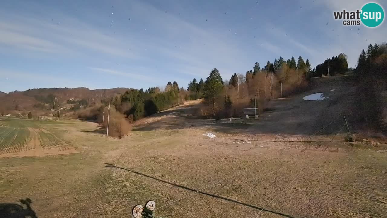 Cámara web Smučišče Senožeta – Estación de esquí en Srednja Vas cerca de Bohinj