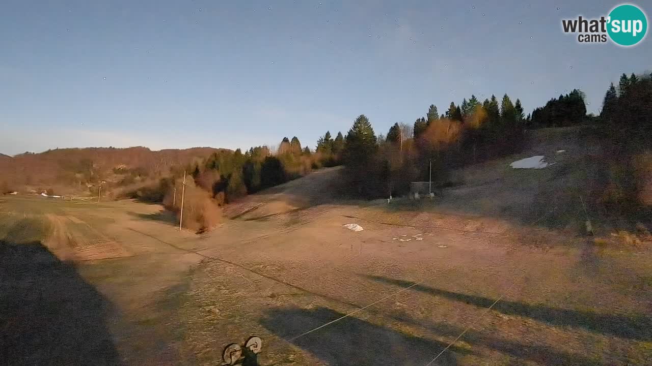 Webcam Smučišče Senožeta – Stazione sciistica a Srednja Vas vicino Bohinj