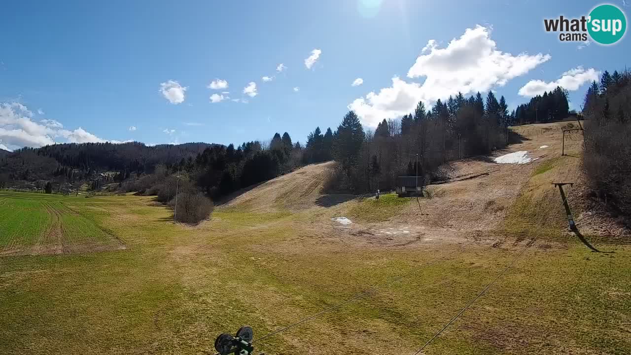 Webcam Smučišče Senožeta – Stazione sciistica a Srednja Vas vicino Bohinj