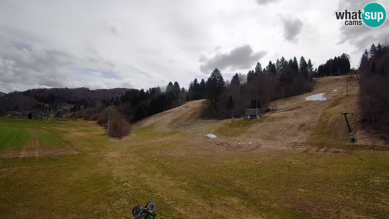 Web kamera Smučišče Senožeta – Skijalište u Srednjoj Vasi kod Bohinja