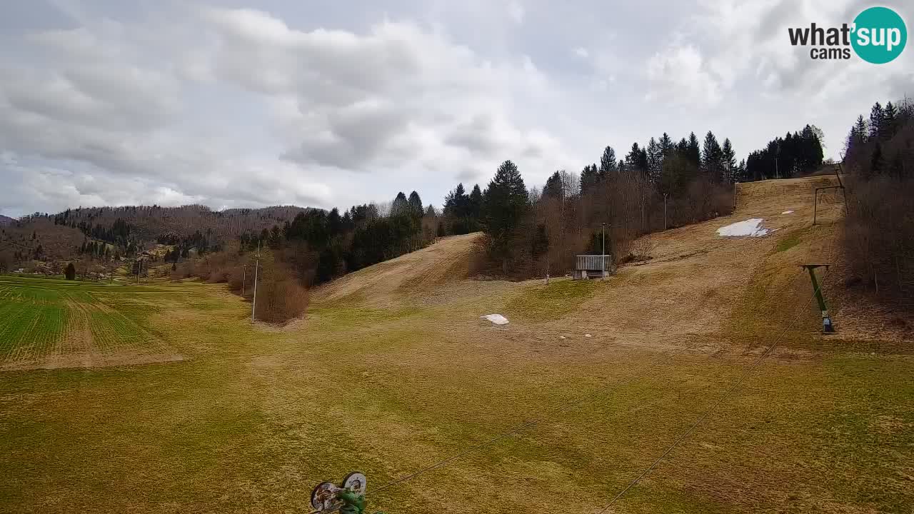 Web kamera Smučišče Senožeta – Skijalište u Srednjoj Vasi kod Bohinja