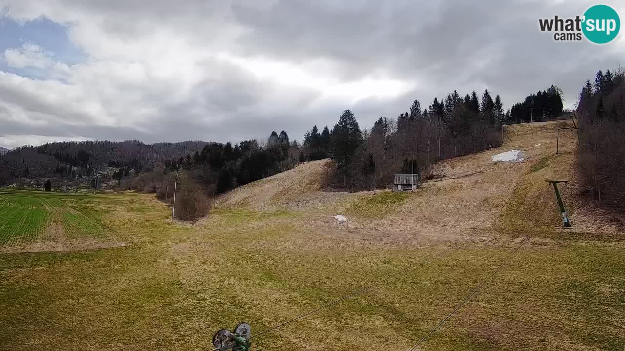 Webcam Smučišče Senožeta – Ski Resort Live View near Bohinj