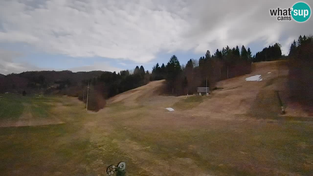 Spletna kamera Smučišče Senožeta – smučarsko središče v Srednji vasi pri Bohinju