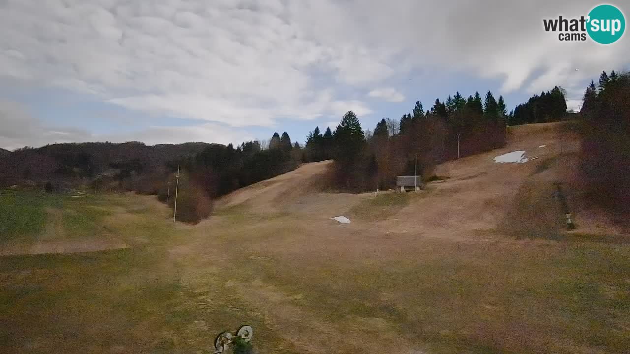 Spletna kamera Smučišče Senožeta – smučarsko središče v Srednji vasi pri Bohinju