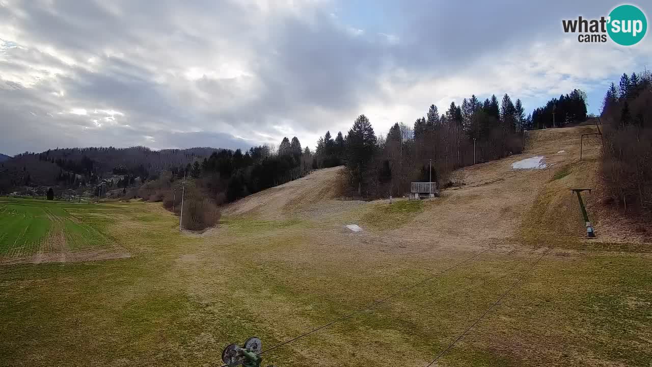 Webcam Smučišče Senožeta – Station de ski à Srednja Vas près de Bohinj