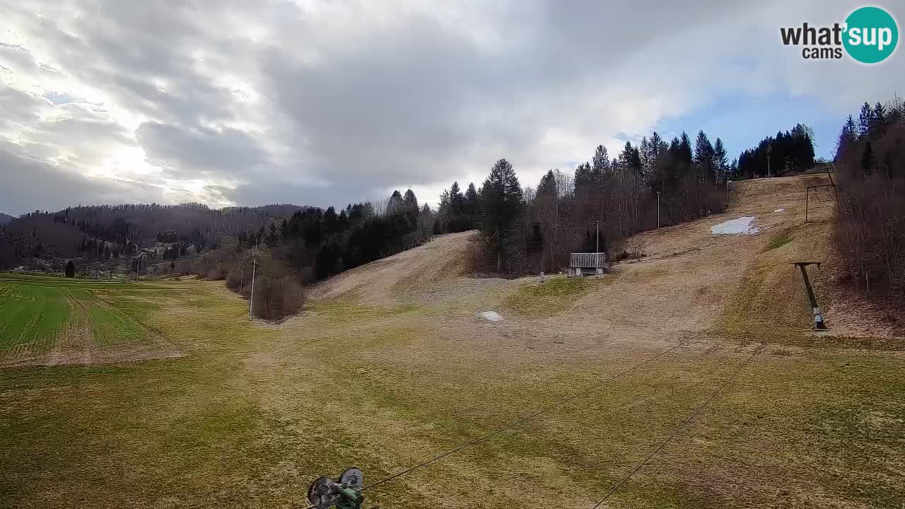 Webcam Smučišče Senožeta – Ski Resort Live View near Bohinj