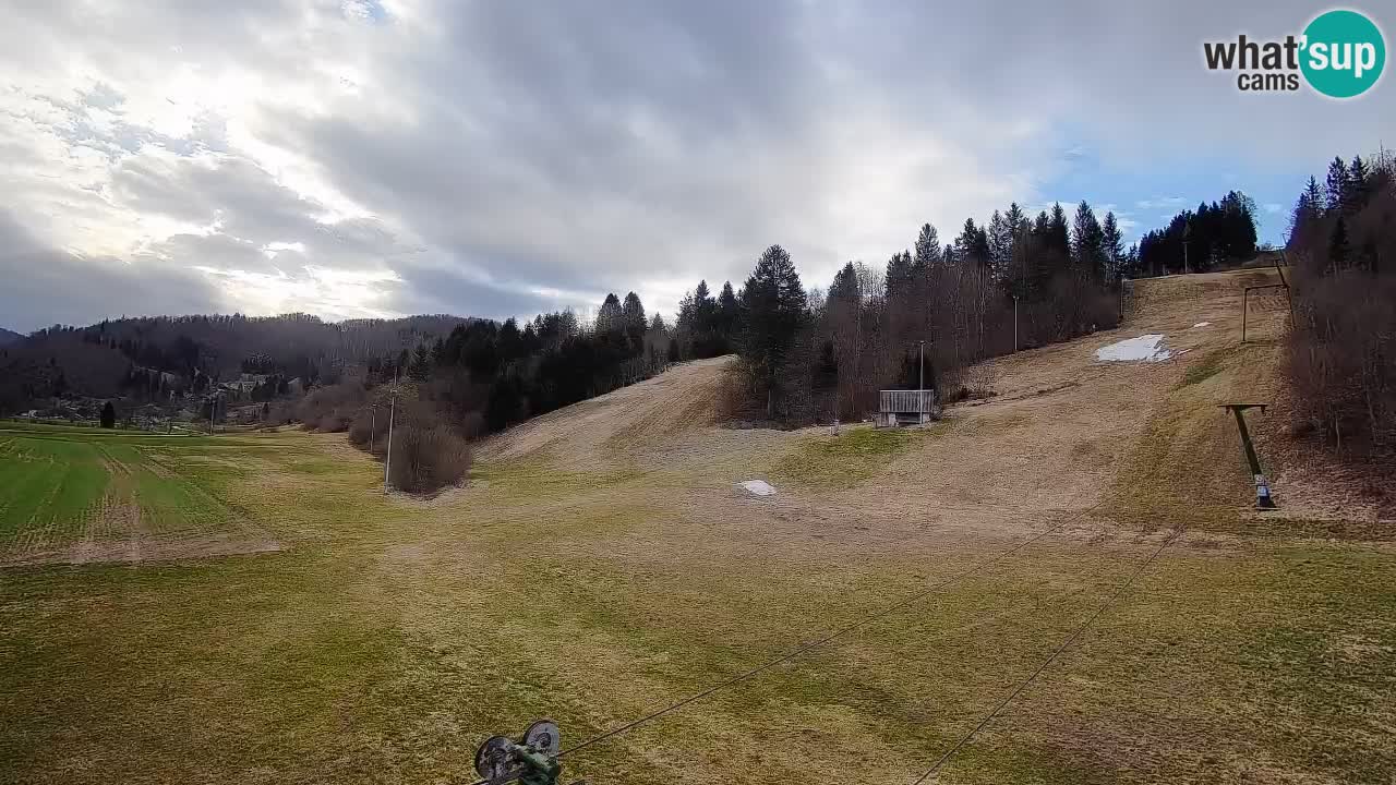 Webcam Smučišče Senožeta – Ski Resort Live View near Bohinj