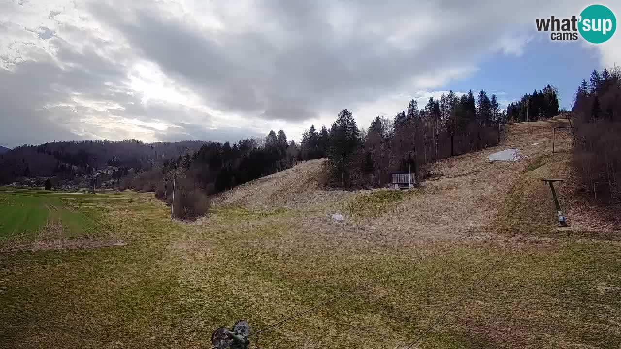 Webcam Smučišče Senožeta – Stazione sciistica a Srednja Vas vicino Bohinj