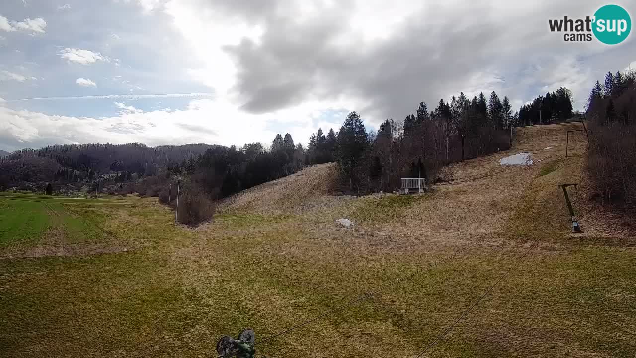 Webcam Smučišče Senožeta – Ski Resort Live View near Bohinj
