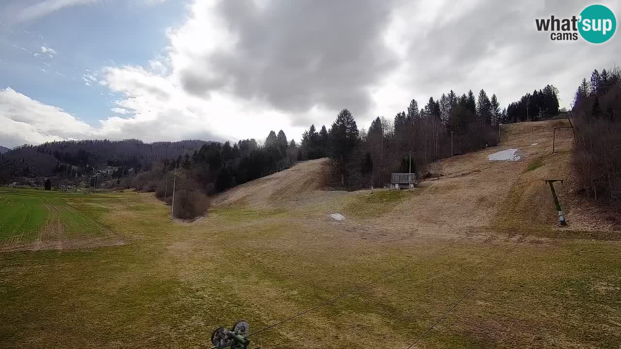 Webcam Smučišče Senožeta – Stazione sciistica a Srednja Vas vicino Bohinj