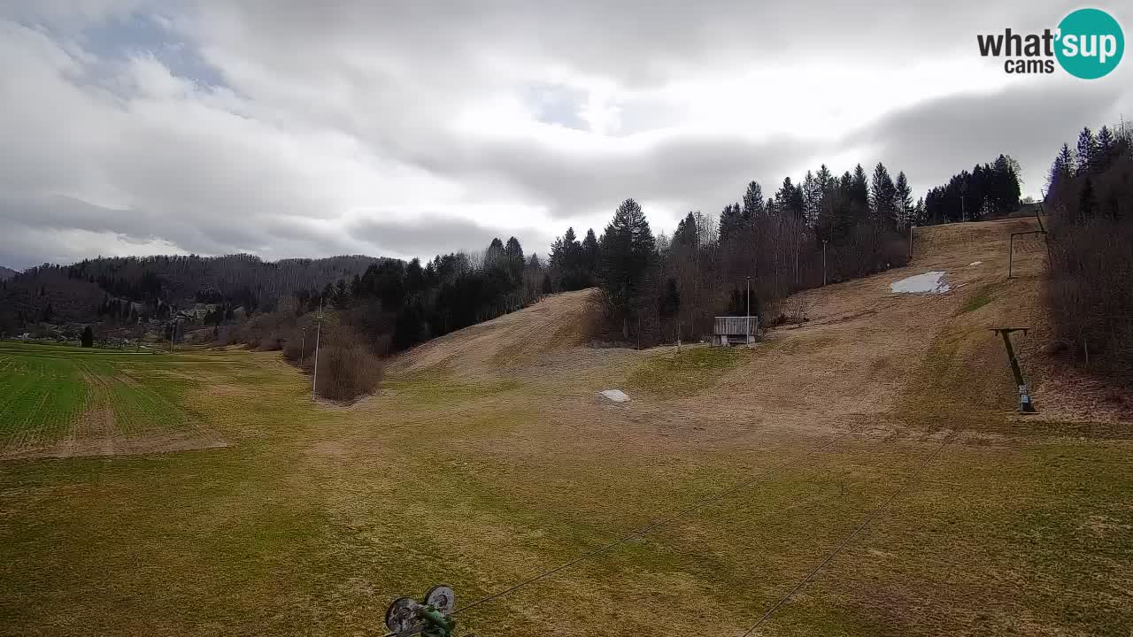 Webcam Smučišče Senožeta – Station de ski à Srednja Vas près de Bohinj