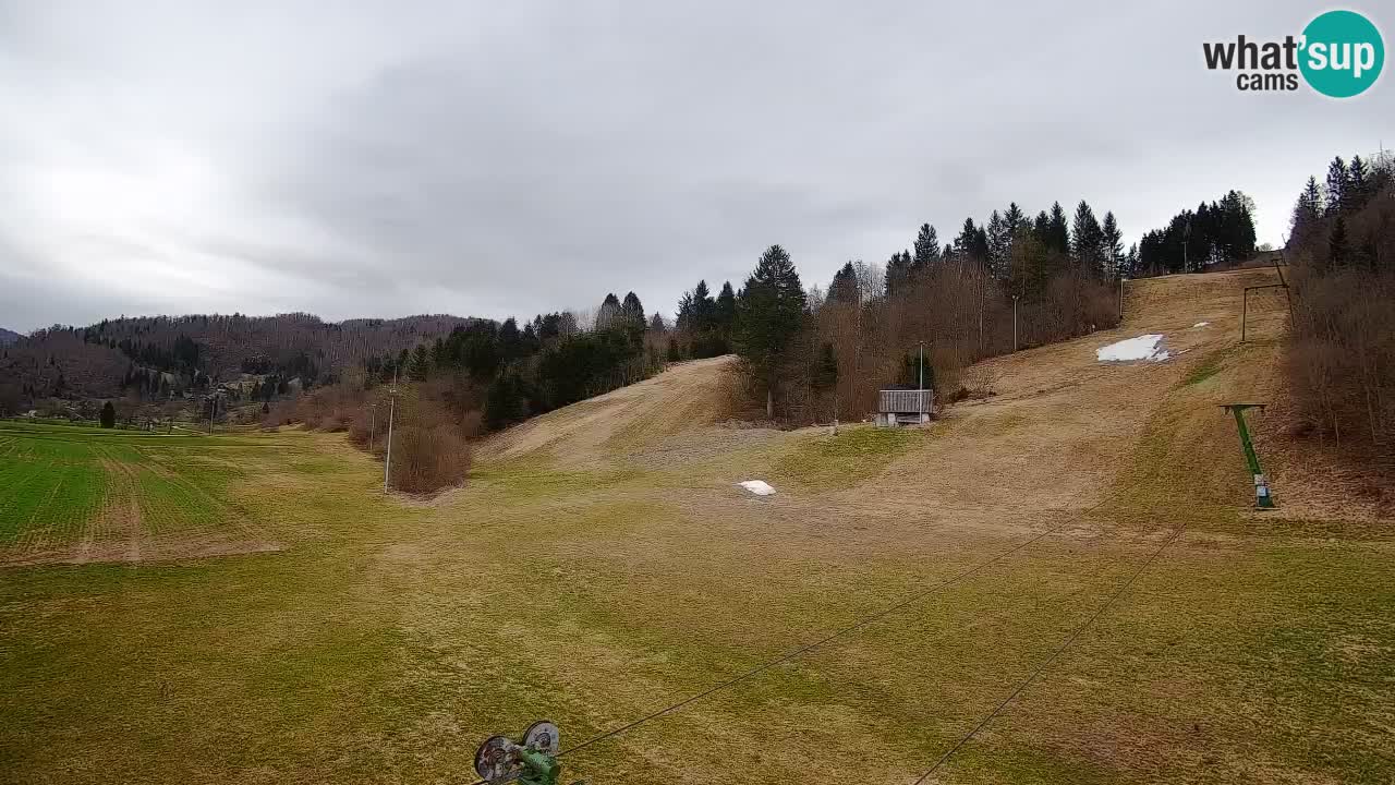 Webcam Smučišče Senožeta – Ski Resort Live View near Bohinj