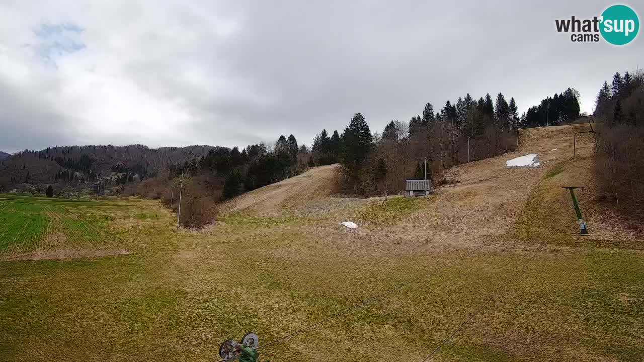 Webcam Smučišče Senožeta – Ski Resort Live View near Bohinj