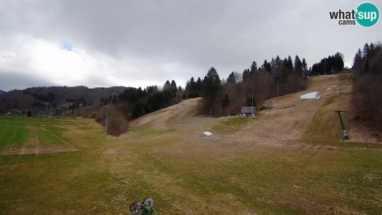 Cámara web Smučišče Senožeta – Estación de esquí en Srednja Vas cerca de Bohinj