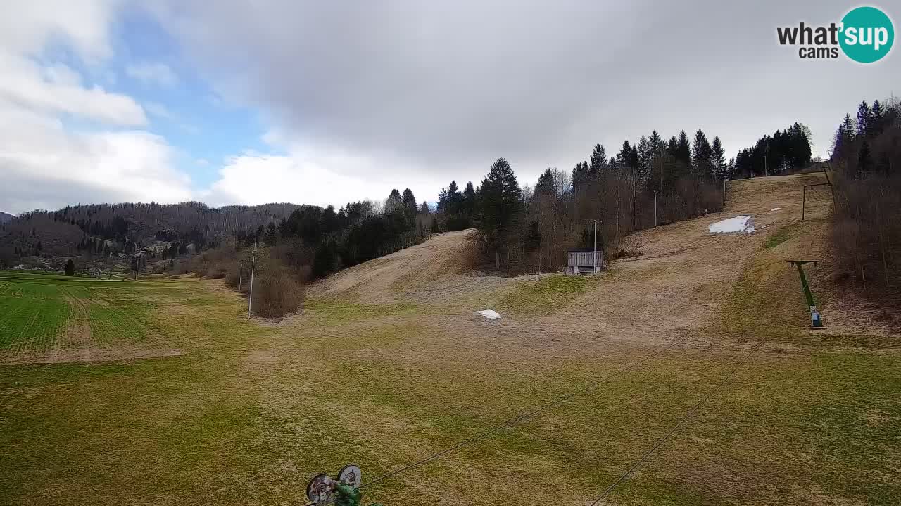 Webcam Smučišče Senožeta – Station de ski à Srednja Vas près de Bohinj