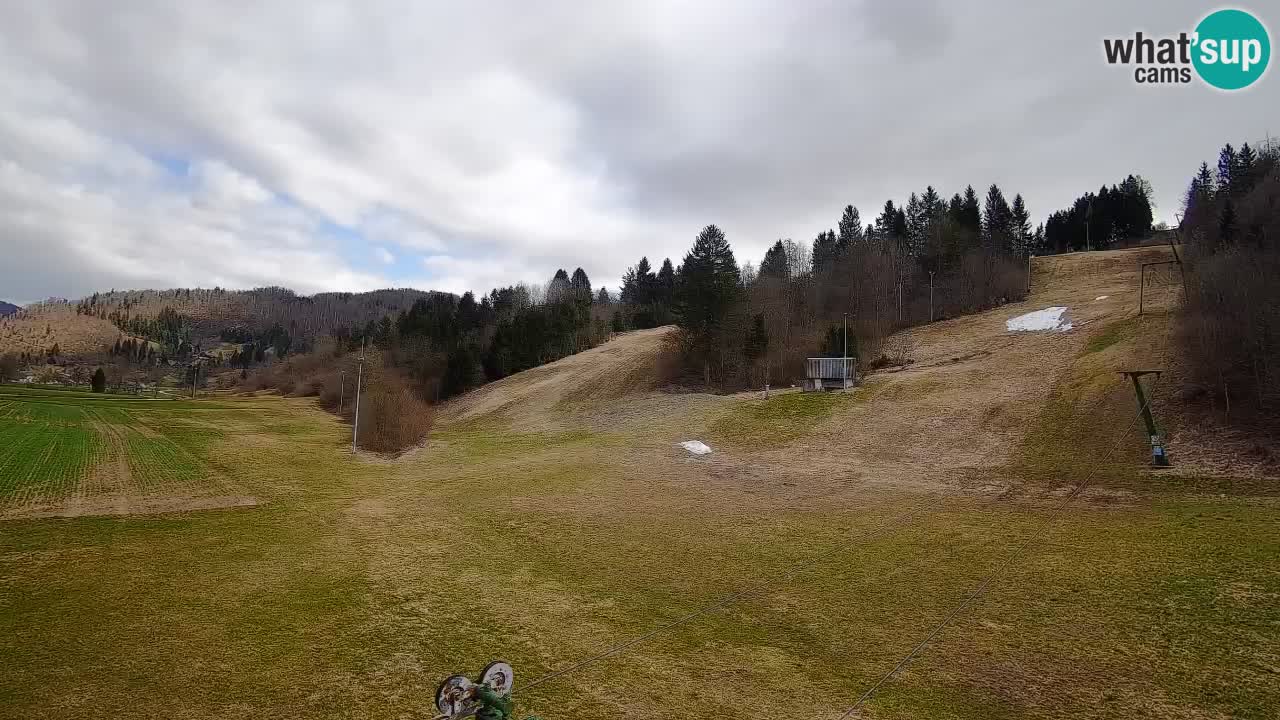 Webcam Smučišče Senožeta – Stazione sciistica a Srednja Vas vicino Bohinj
