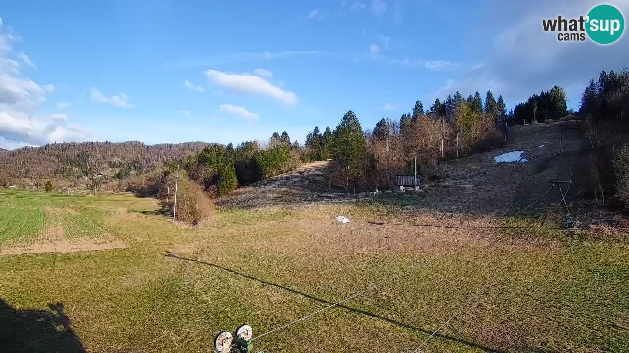 Webcam Smučišče Senožeta – Ski Resort Live View near Bohinj