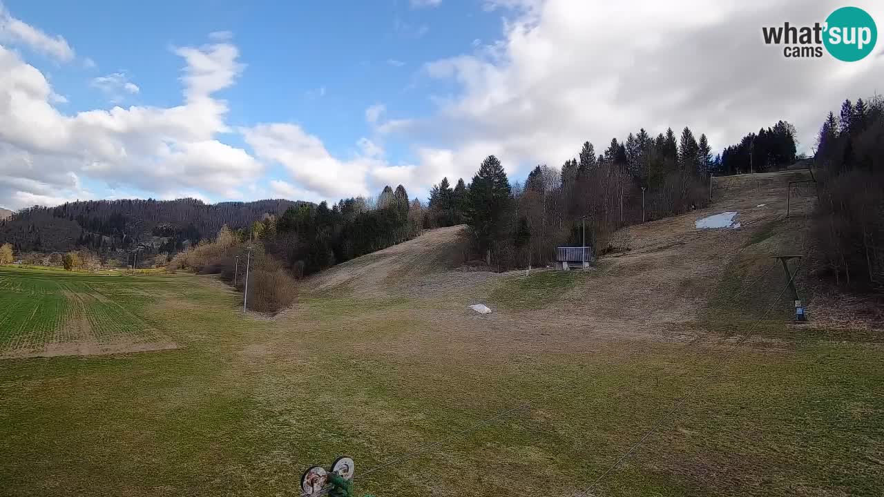 Webcam Smučišče Senožeta – Stazione sciistica a Srednja Vas vicino Bohinj