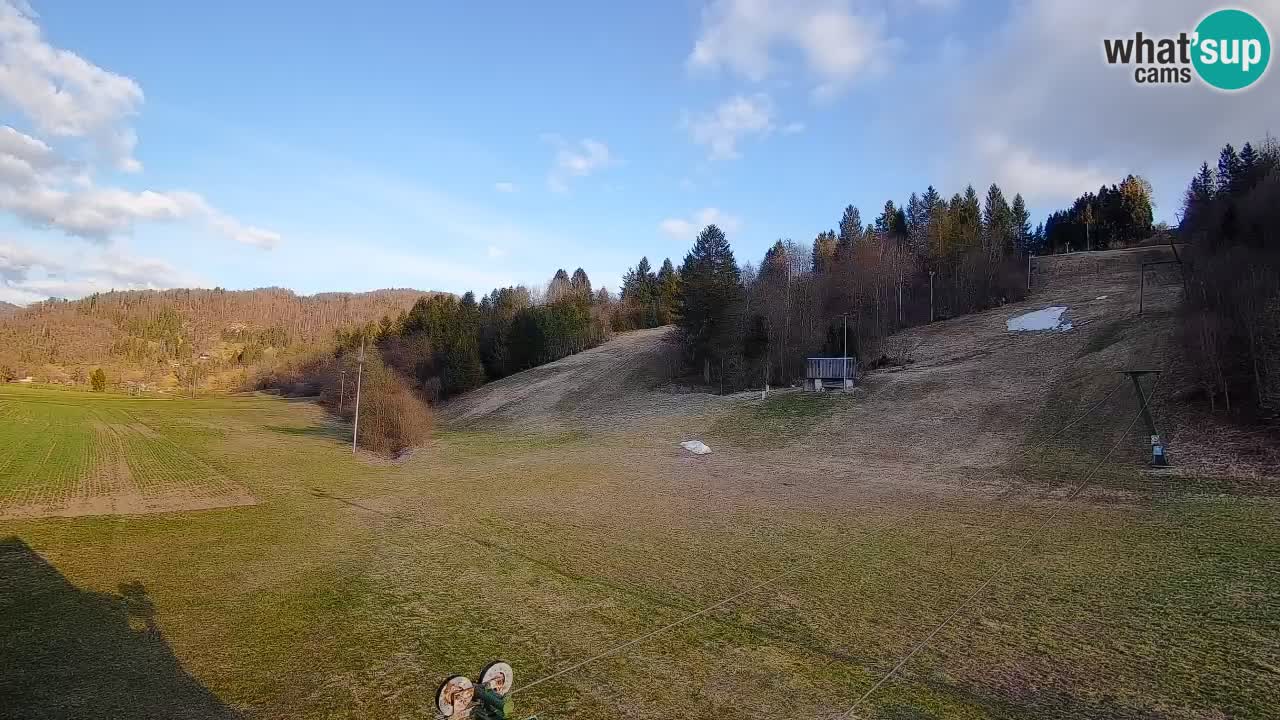 Webcam Smučišče Senožeta – Stazione sciistica a Srednja Vas vicino Bohinj