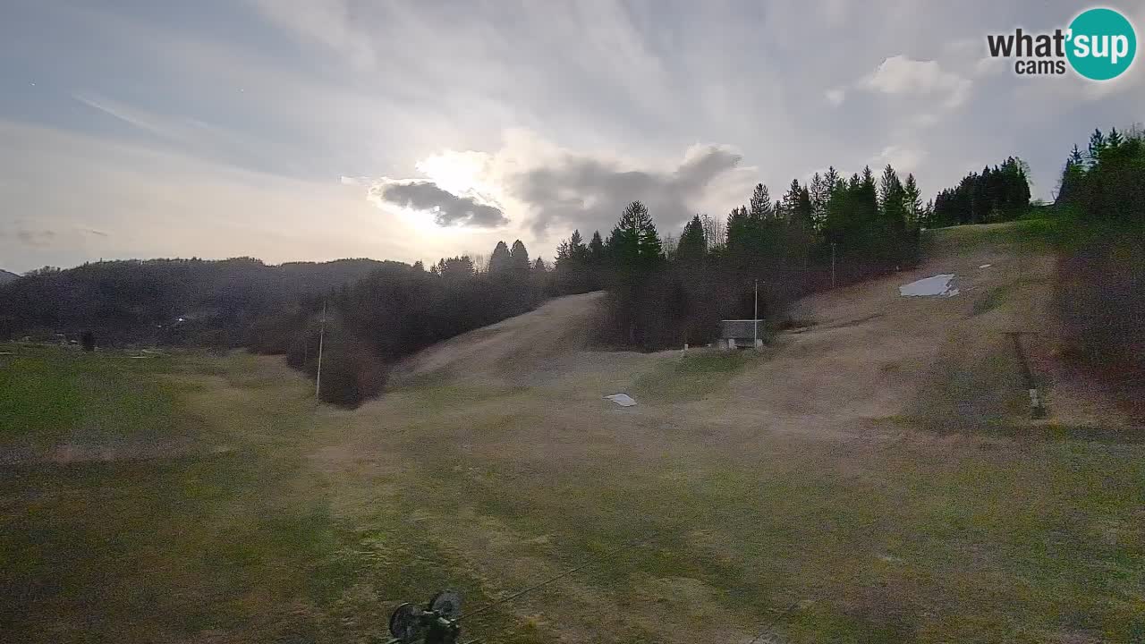 Webcam Smučišče Senožeta – Ski Resort Live View near Bohinj