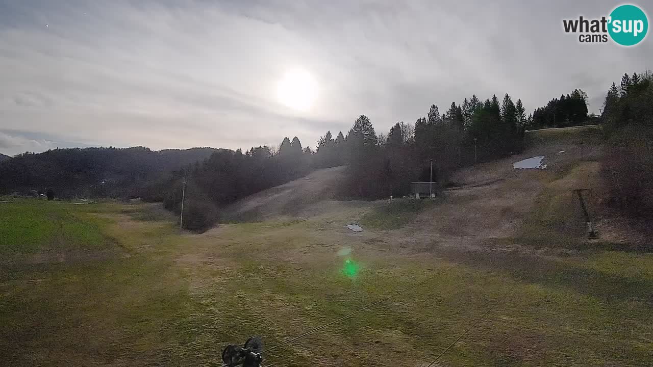 Webcam Smučišče Senožeta – Ski Resort Live View near Bohinj