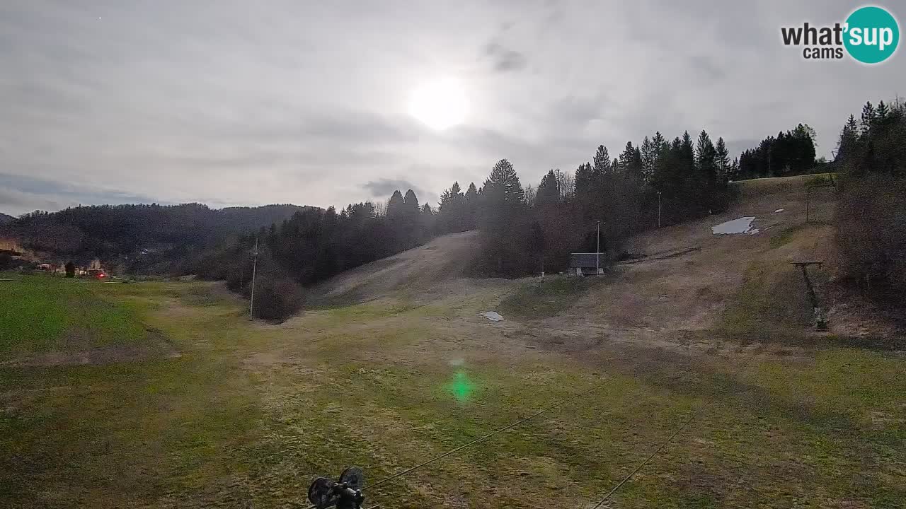 Webcam Smučišče Senožeta – Stazione sciistica a Srednja Vas vicino Bohinj