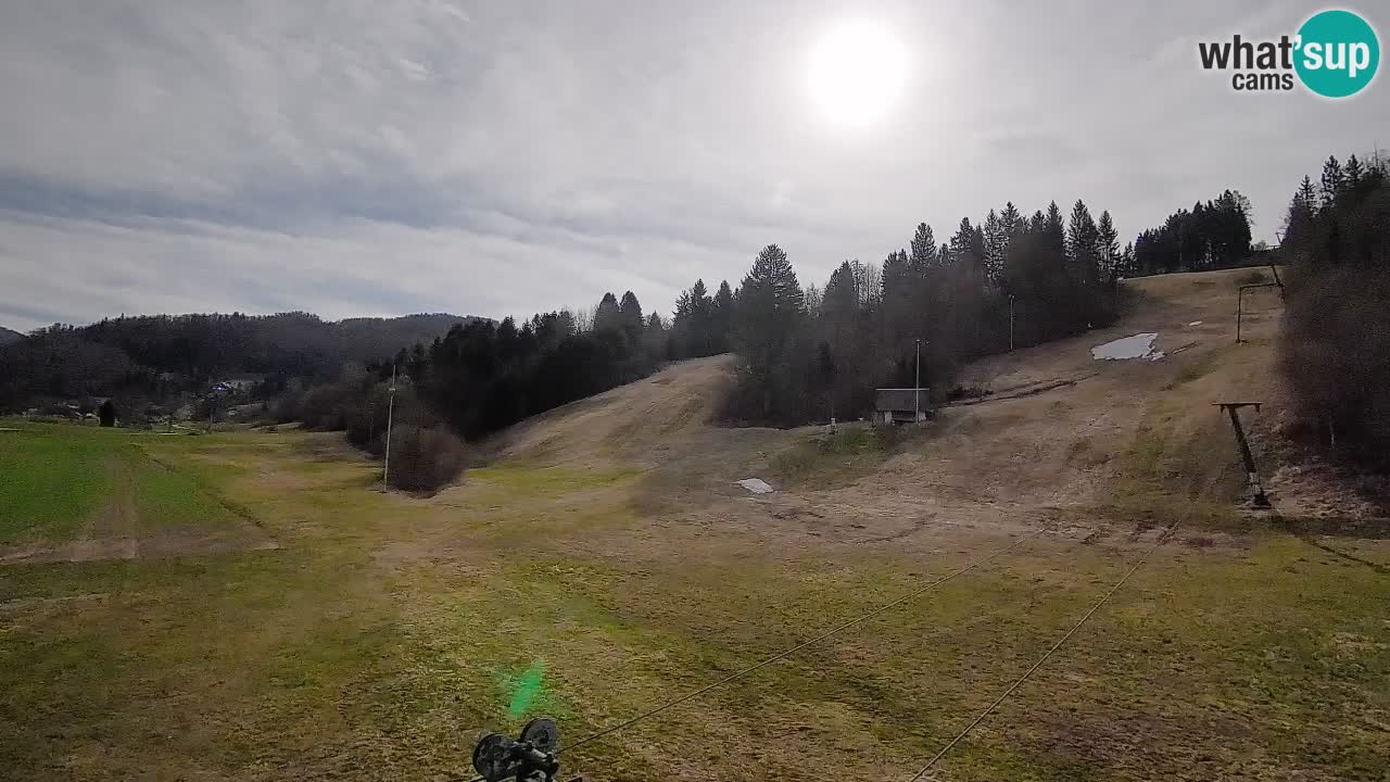Web kamera Smučišče Senožeta – Skijalište u Srednjoj Vasi kod Bohinja