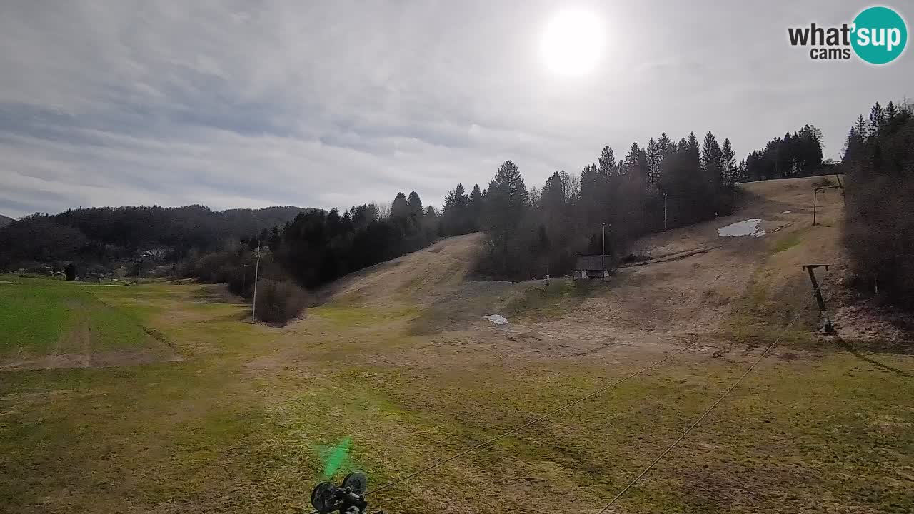 Webcam Smučišče Senožeta – Ski Resort Live View near Bohinj