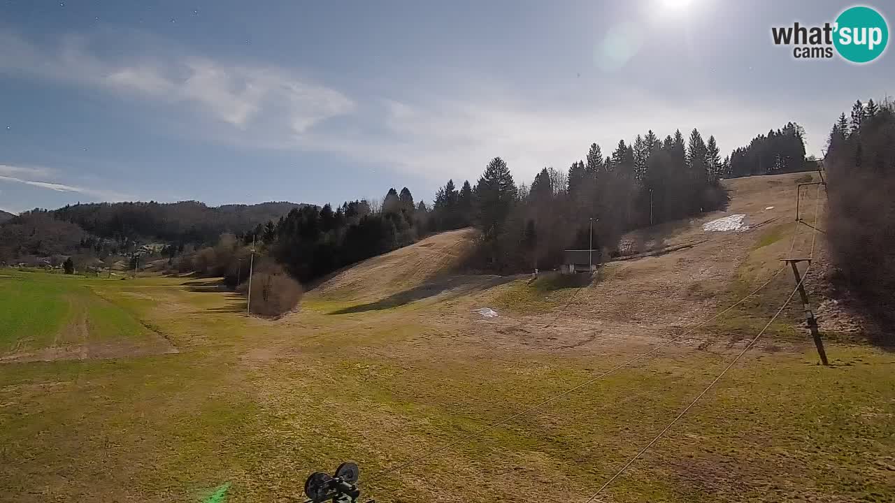 Webcam Smučišče Senožeta – Ski Resort Live View near Bohinj