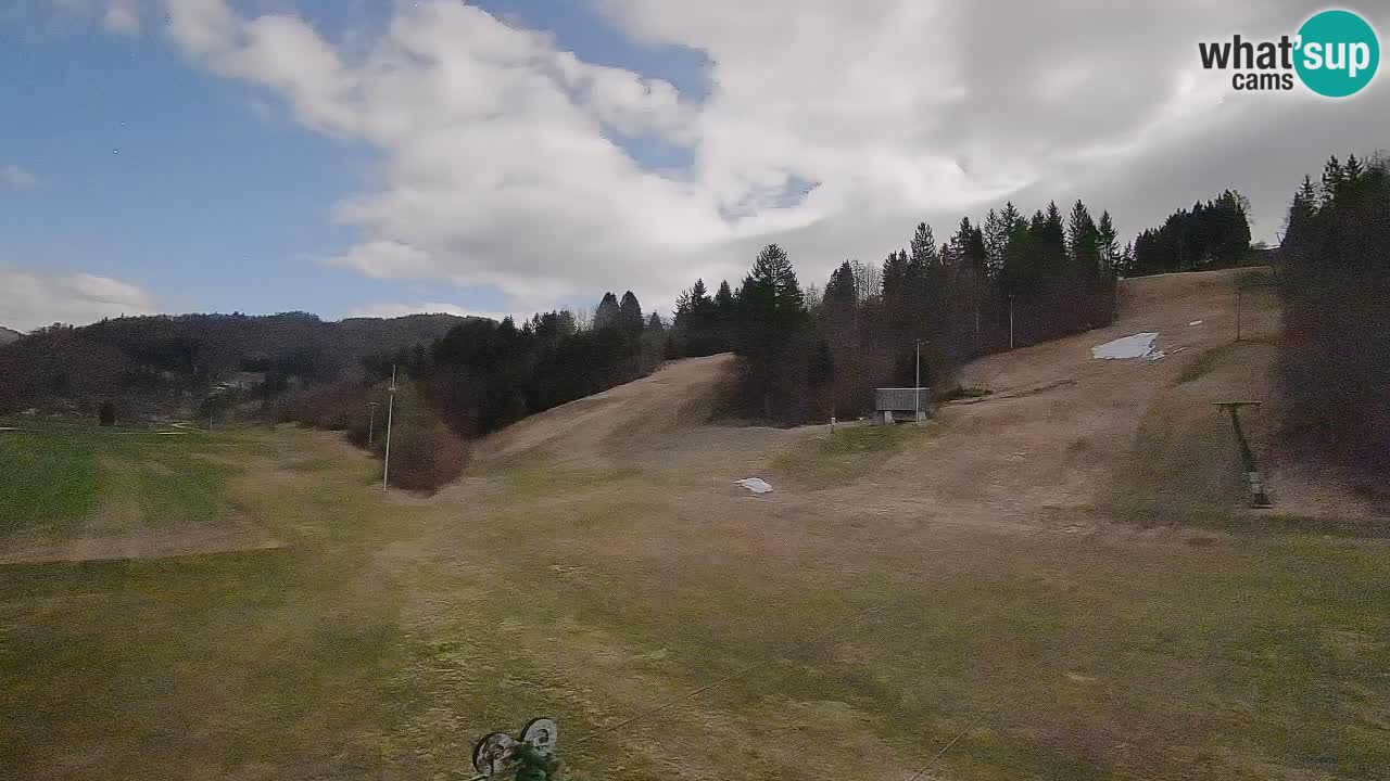Webcam Smučišče Senožeta – Ski Resort Live View near Bohinj
