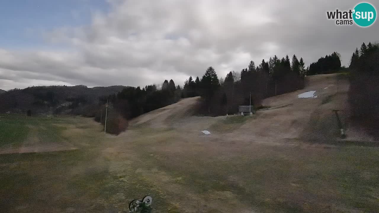 Webcam Smučišče Senožeta – Ski Resort Live View near Bohinj