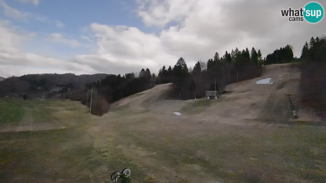 Webcam Smučišče Senožeta – Stazione sciistica a Srednja Vas vicino Bohinj