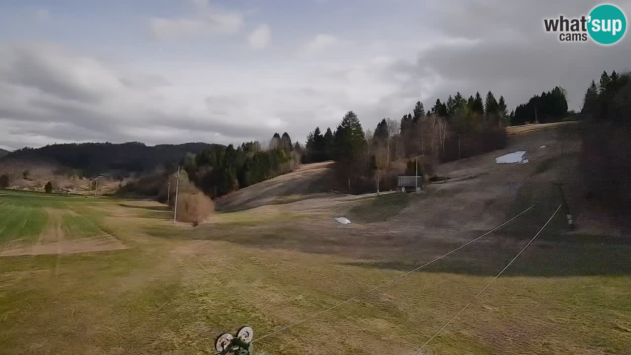 Webcam Smučišče Senožeta – Ski Resort Live View near Bohinj
