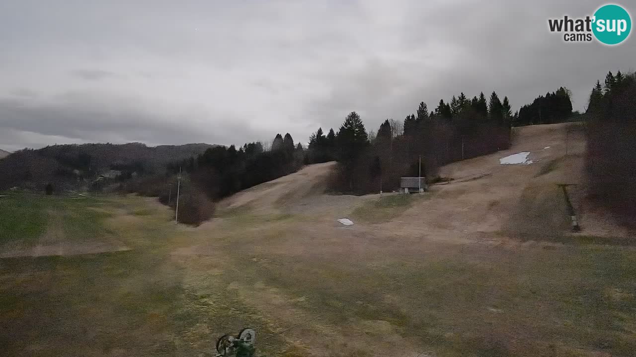 Cámara web Smučišče Senožeta – Estación de esquí en Srednja Vas cerca de Bohinj