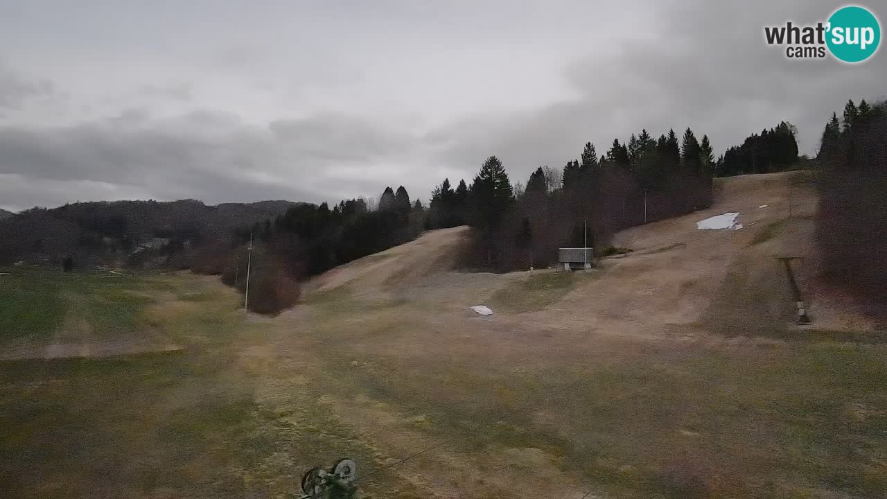 Cámara web Smučišče Senožeta – Estación de esquí en Srednja Vas cerca de Bohinj