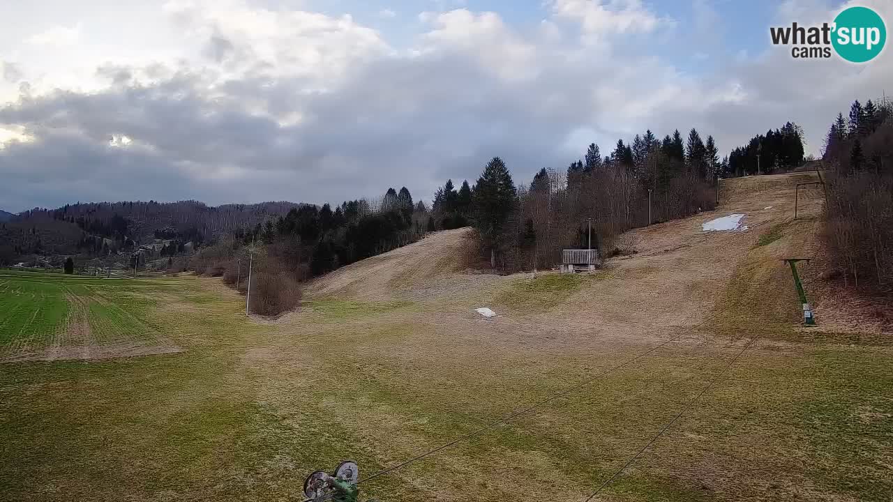 Webcam Smučišče Senožeta – Ski Resort Live View near Bohinj