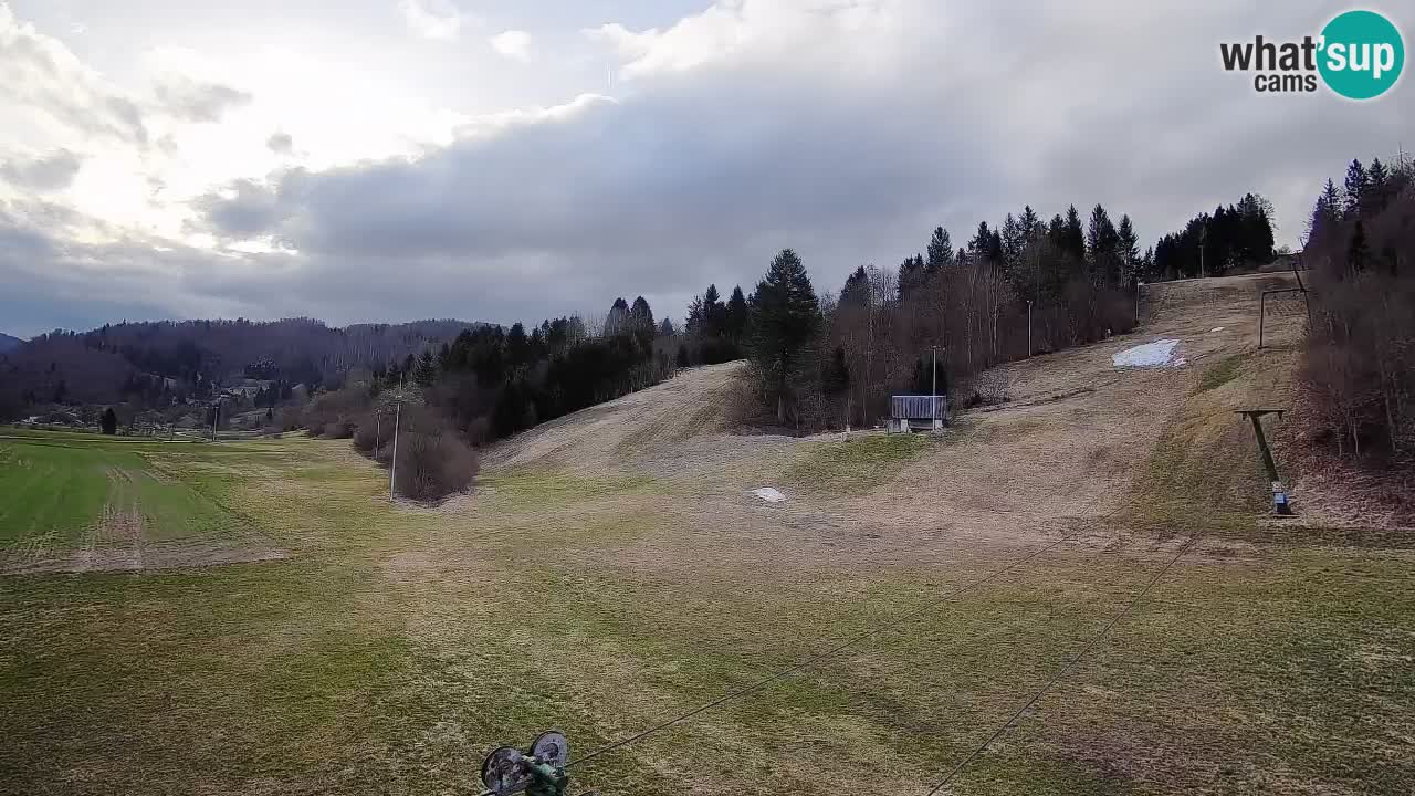 Webcam Smučišče Senožeta – Station de ski à Srednja Vas près de Bohinj