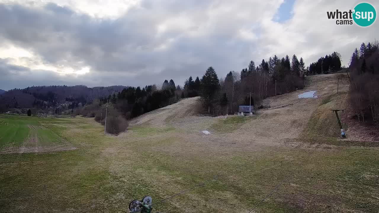 Webcam Smučišče Senožeta – Ski Resort Live View near Bohinj