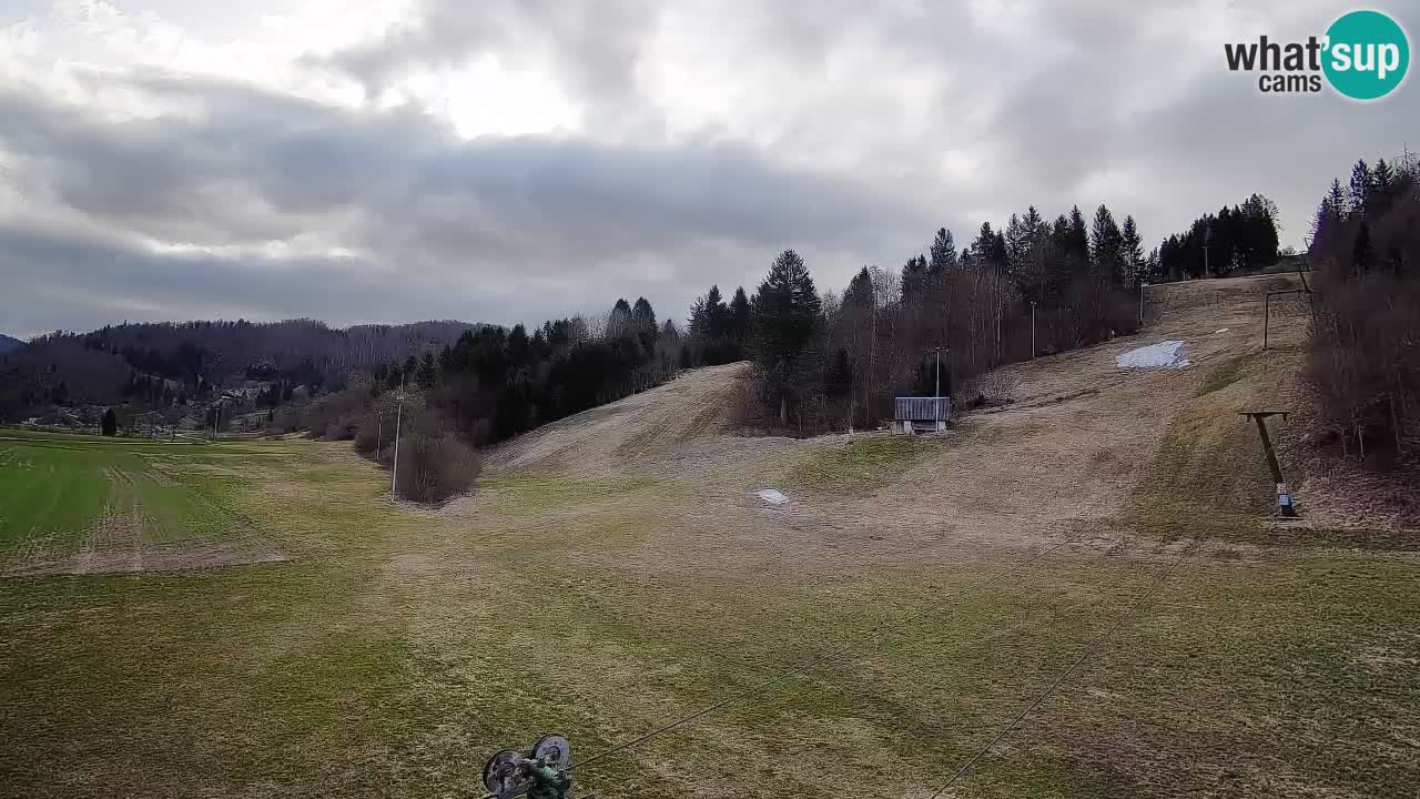 Webcam Smučišče Senožeta – Stazione sciistica a Srednja Vas vicino Bohinj