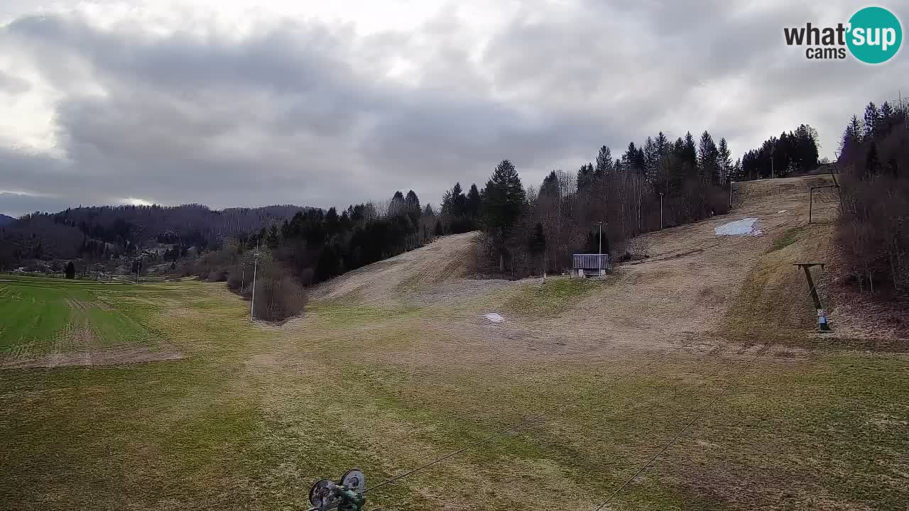 Webcam Smučišče Senožeta – Stazione sciistica a Srednja Vas vicino Bohinj