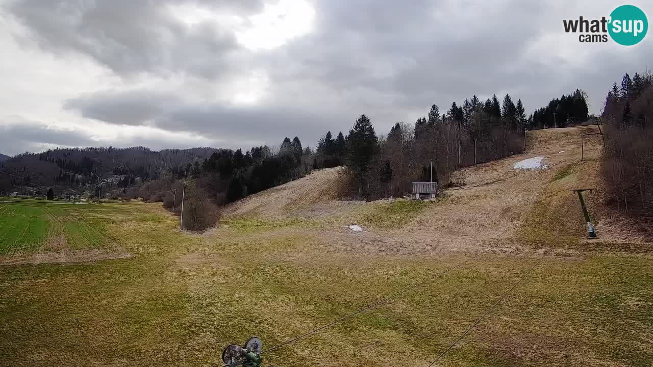 Webcam Smučišče Senožeta – Stazione sciistica a Srednja Vas vicino Bohinj