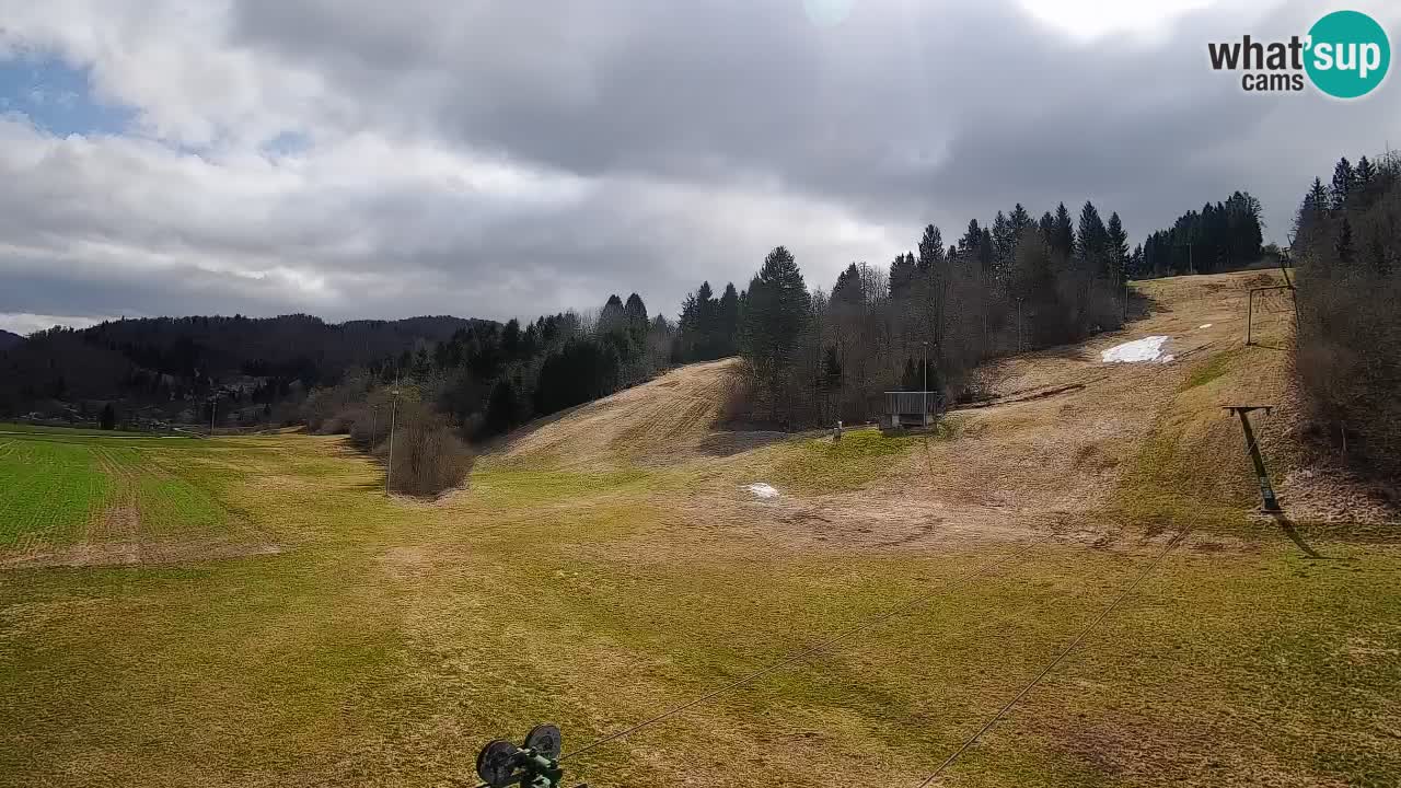 Cámara web Smučišče Senožeta – Estación de esquí en Srednja Vas cerca de Bohinj