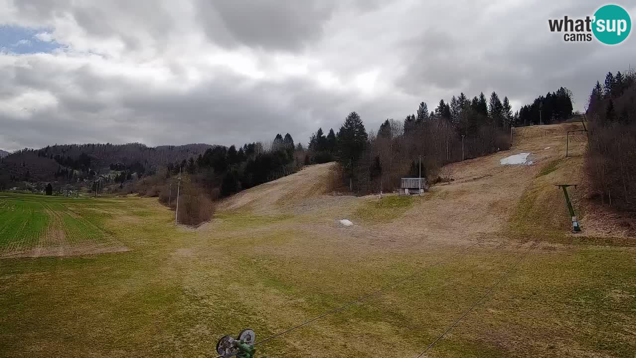 Webcam Smučišče Senožeta – Ski Resort Live View near Bohinj