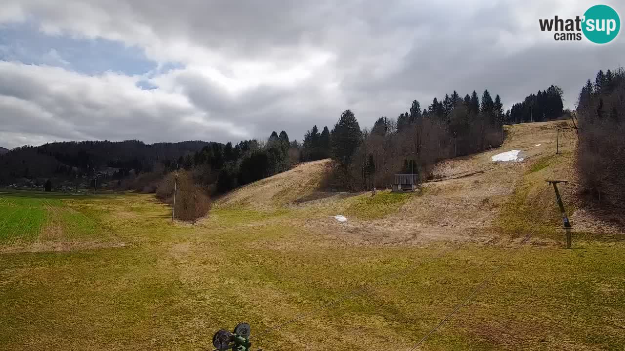 Webcam Smučišče Senožeta – Stazione sciistica a Srednja Vas vicino Bohinj