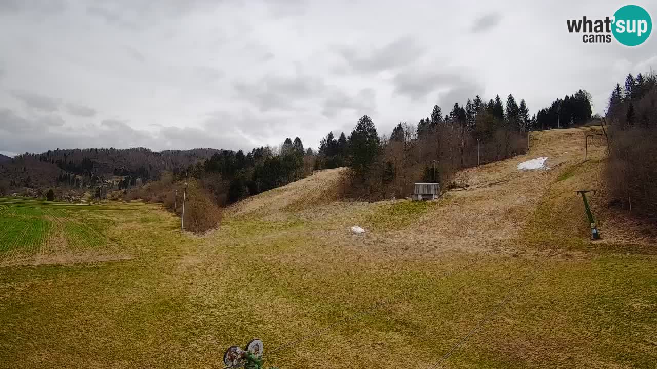 Webcam Smučišče Senožeta – Ski Resort Live View near Bohinj
