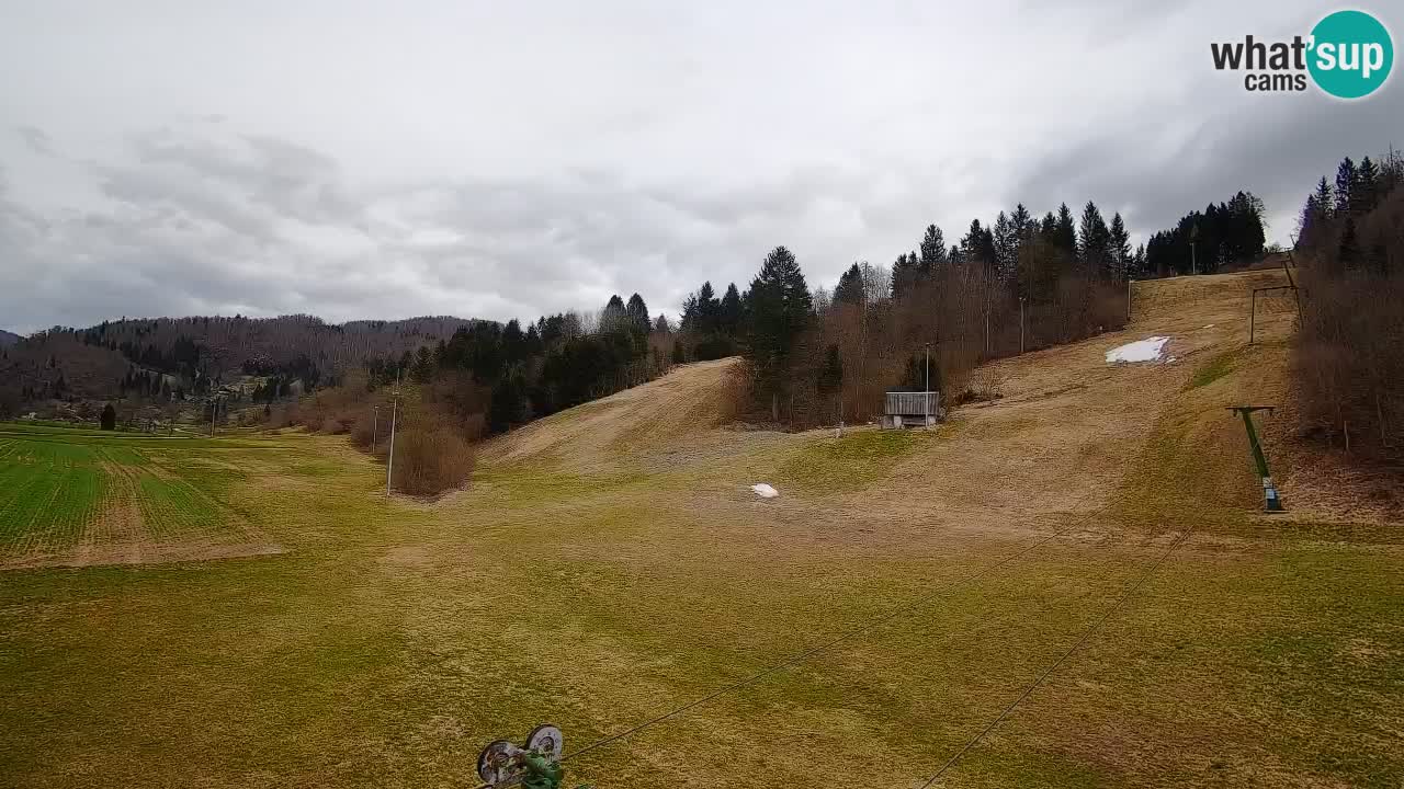 Spletna kamera Smučišče Senožeta – smučarsko središče v Srednji vasi pri Bohinju